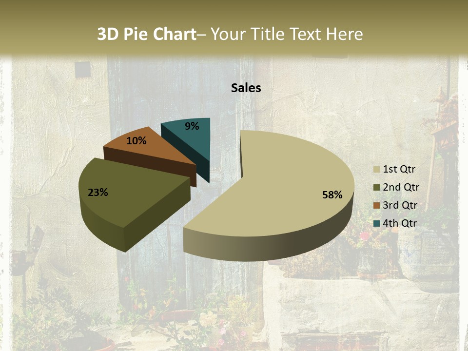Wall City Architecture PowerPoint Template