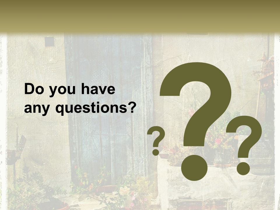 Wall City Architecture PowerPoint Template