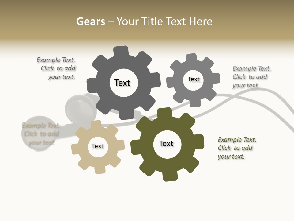 Image Tereo Electronic PowerPoint Template