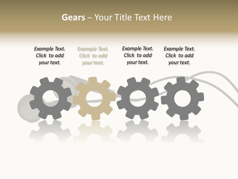 Image Tereo Electronic PowerPoint Template