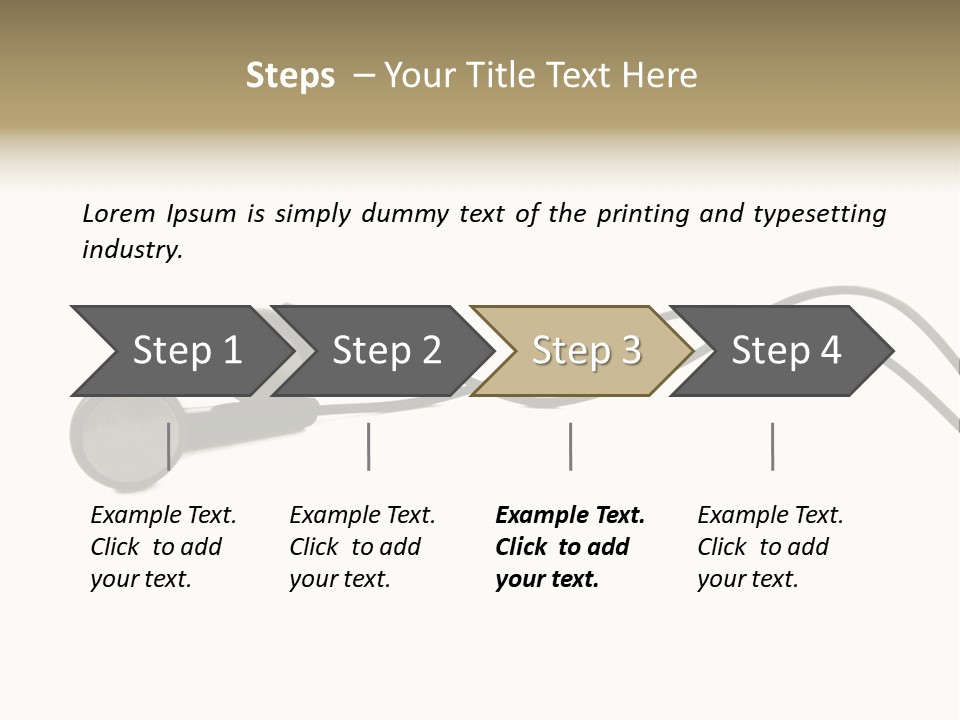 Image Tereo Electronic PowerPoint Template