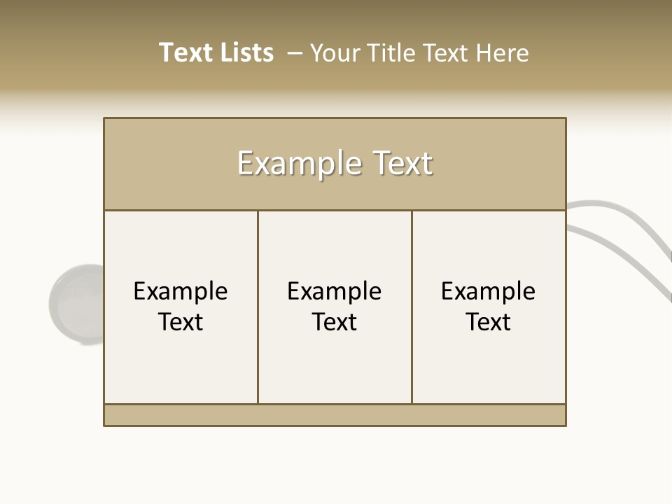 Image Tereo Electronic PowerPoint Template