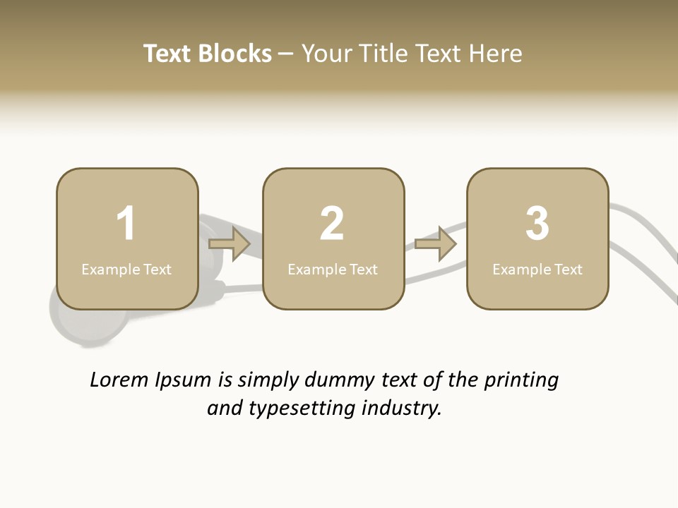 Image Tereo Electronic PowerPoint Template