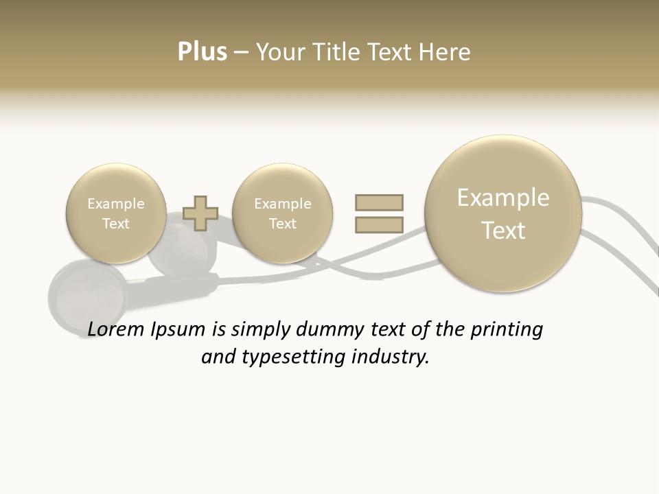 Image Tereo Electronic PowerPoint Template