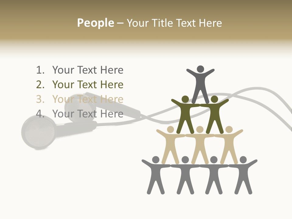 Image Tereo Electronic PowerPoint Template