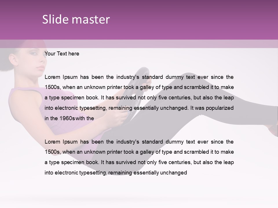 Car Transportation Art PowerPoint Template