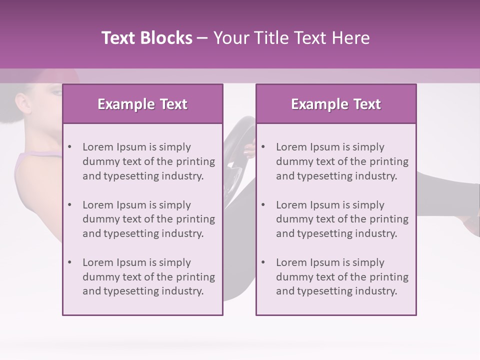 Car Transportation Art PowerPoint Template