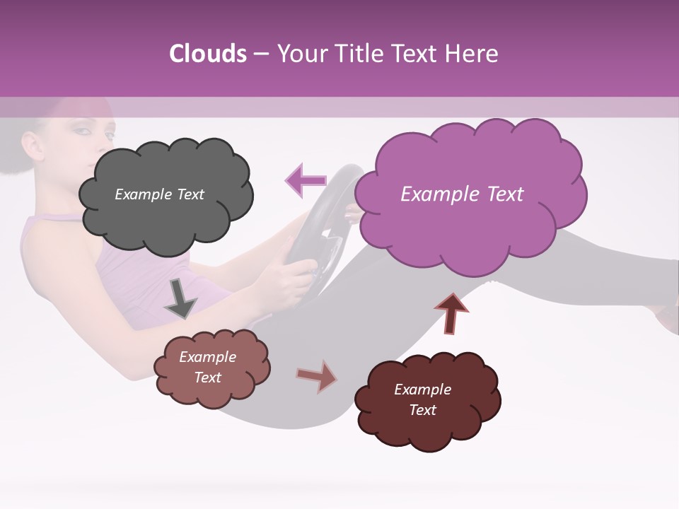Car Transportation Art PowerPoint Template