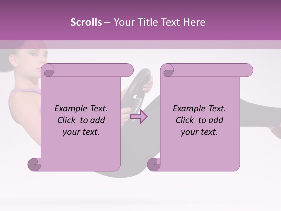 Car Transportation Art PowerPoint Template