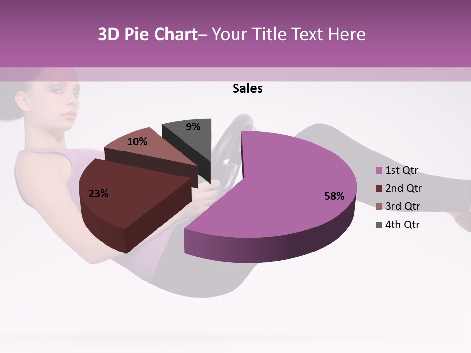 Car Transportation Art PowerPoint Template
