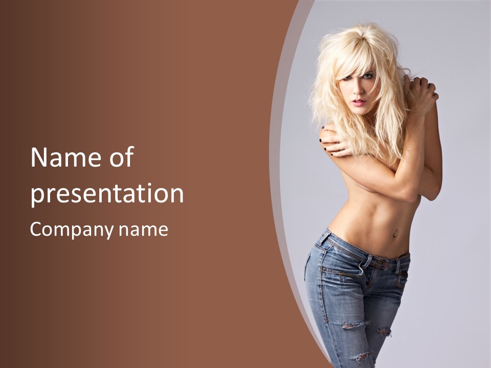 Character Group Figure PowerPoint Template