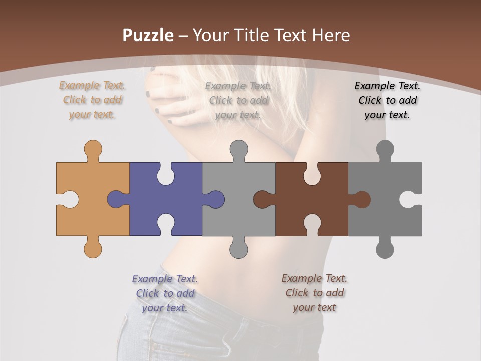Character Group Figure PowerPoint Template