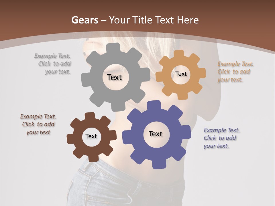 Character Group Figure PowerPoint Template