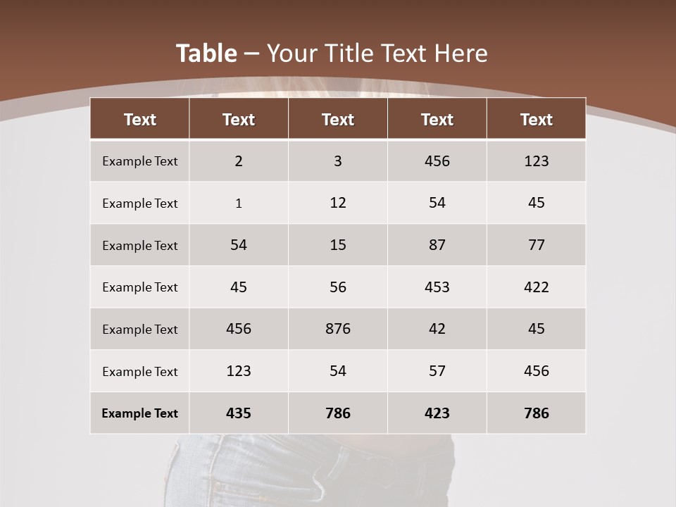 Character Group Figure PowerPoint Template