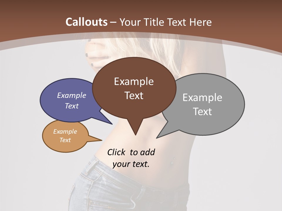 Character Group Figure PowerPoint Template