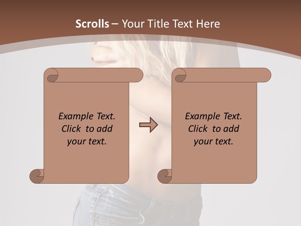 Character Group Figure PowerPoint Template