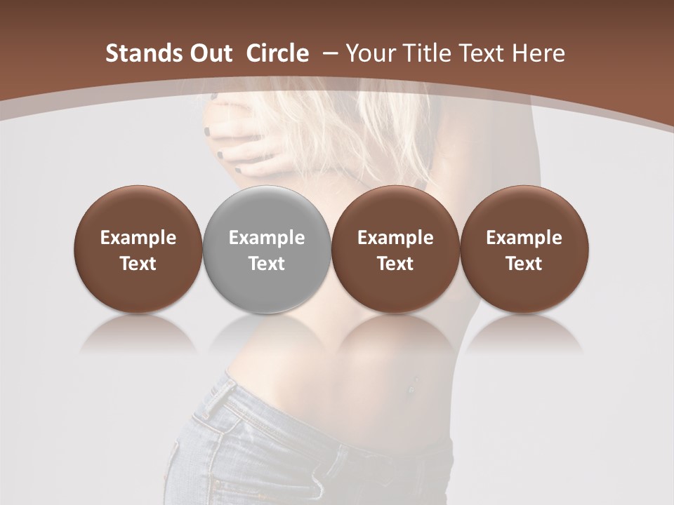 Character Group Figure PowerPoint Template