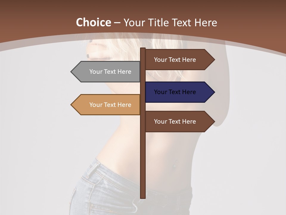 Character Group Figure PowerPoint Template