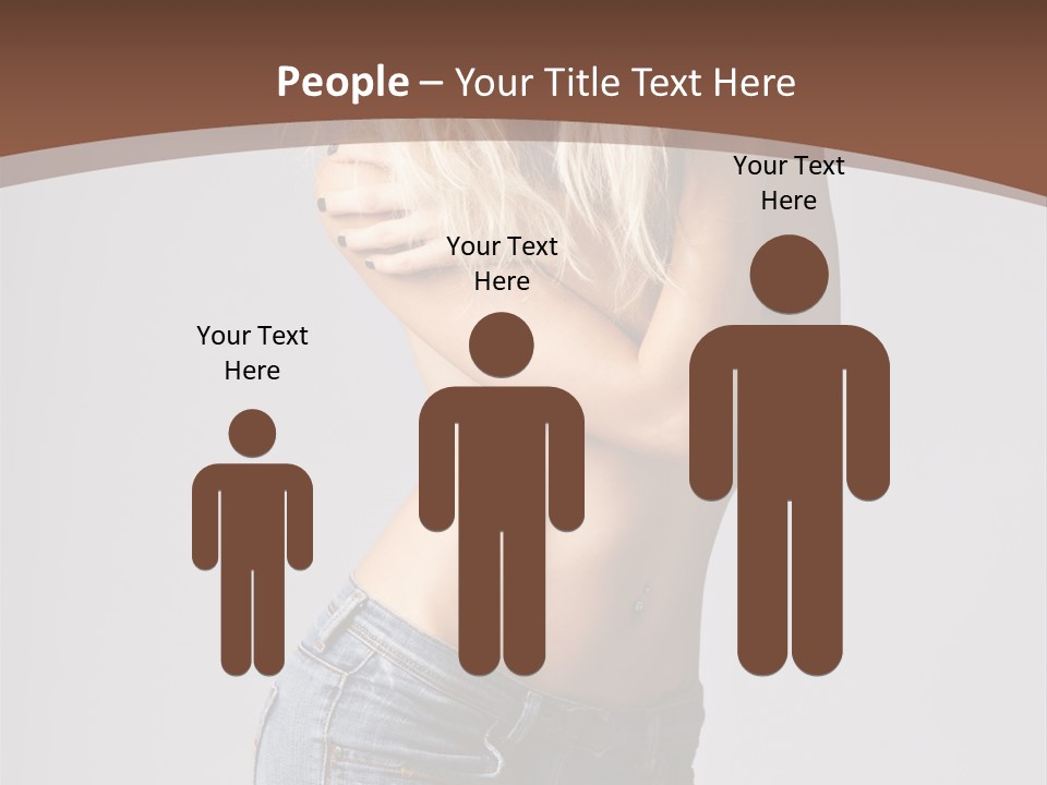 Character Group Figure PowerPoint Template
