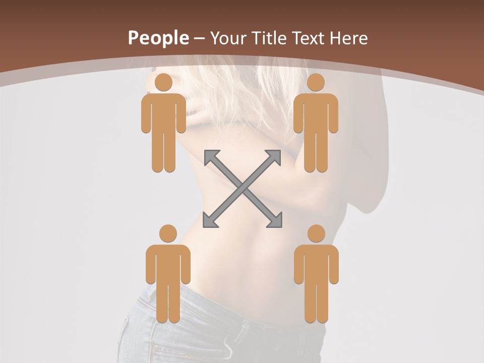 Character Group Figure PowerPoint Template