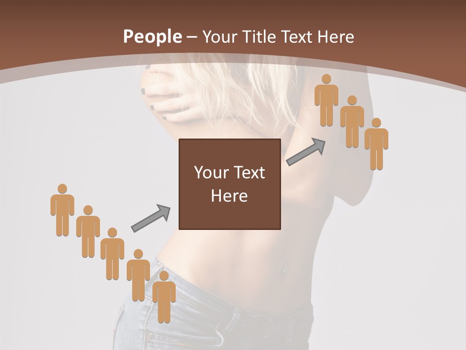 Character Group Figure PowerPoint Template