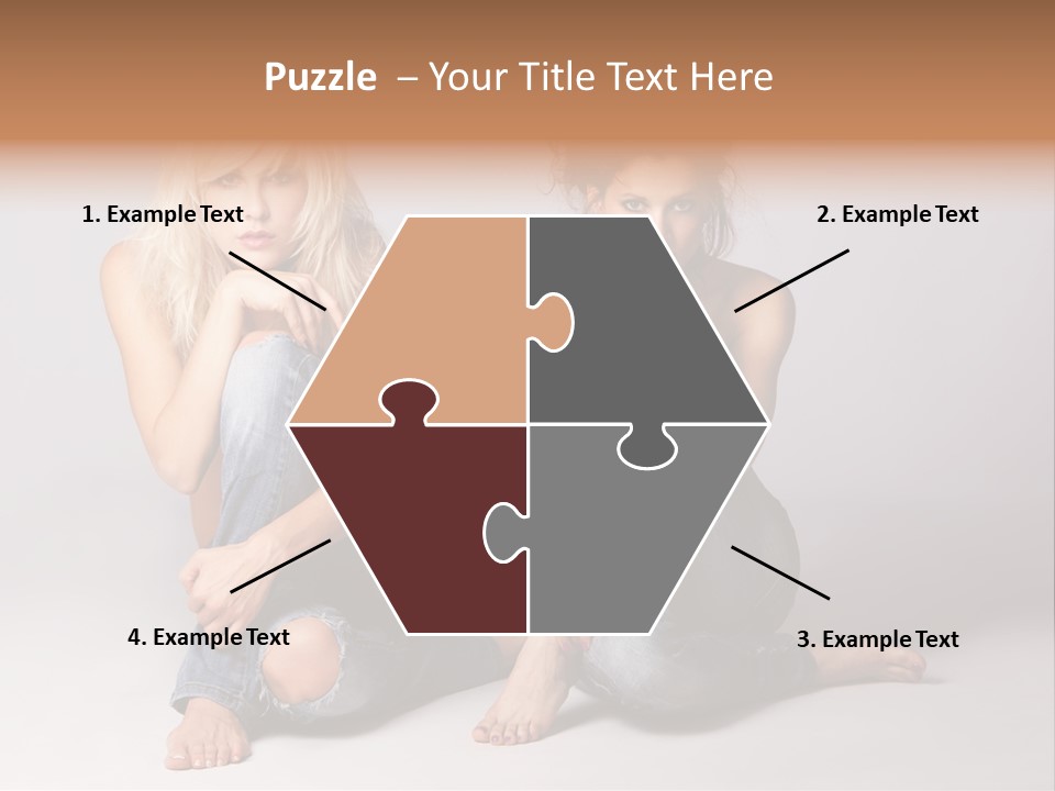 Chair Teamwork Happy PowerPoint Template