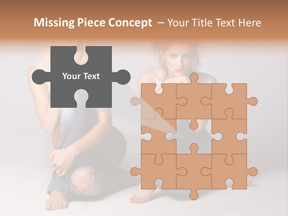 Chair Teamwork Happy PowerPoint Template