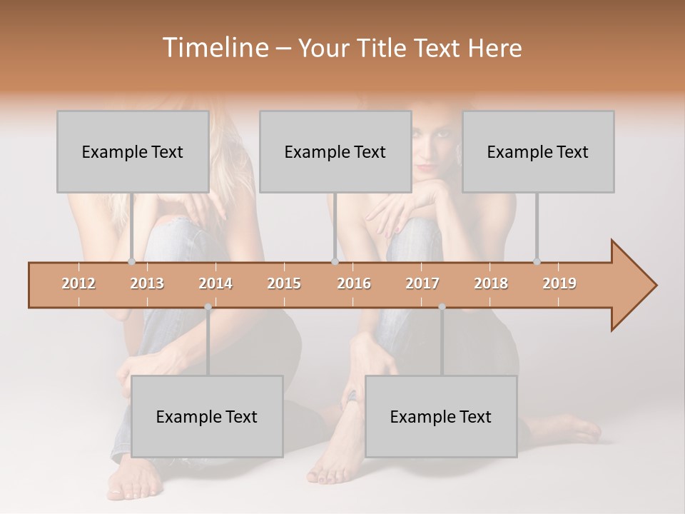 Chair Teamwork Happy PowerPoint Template