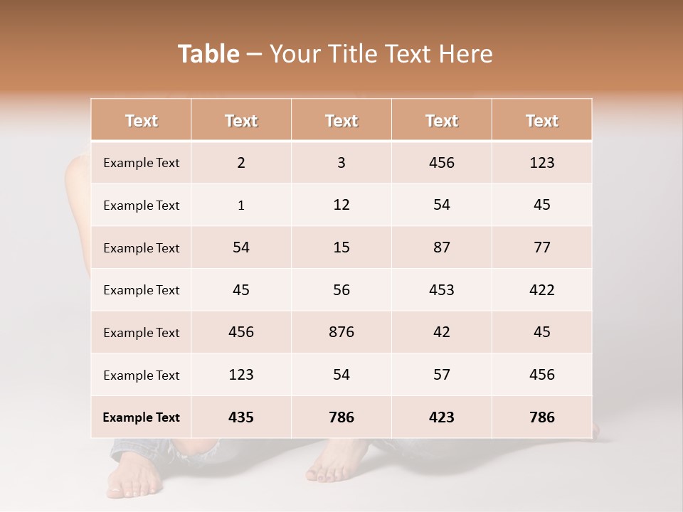 Chair Teamwork Happy PowerPoint Template
