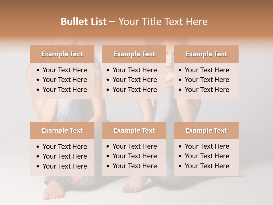 Chair Teamwork Happy PowerPoint Template