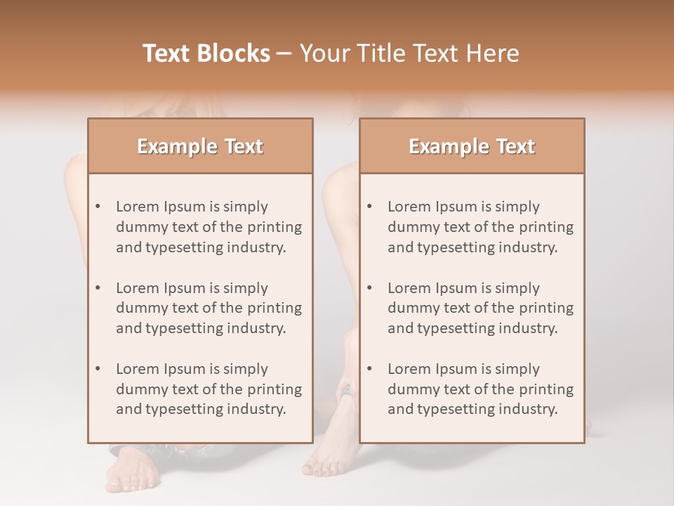Chair Teamwork Happy PowerPoint Template