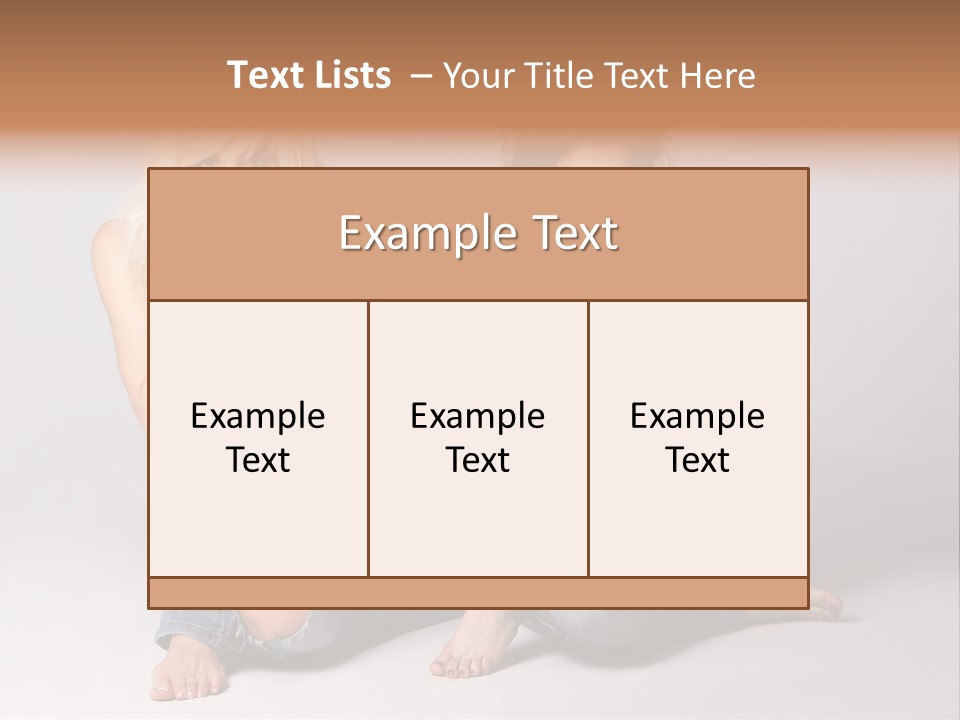 Chair Teamwork Happy PowerPoint Template