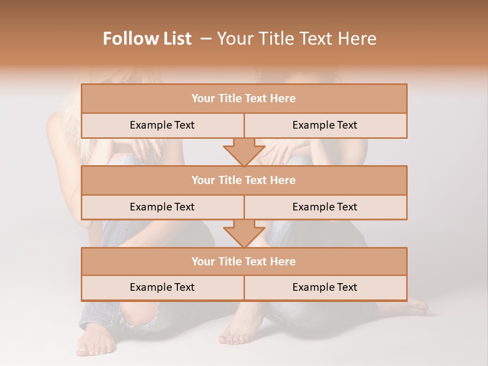 Chair Teamwork Happy PowerPoint Template
