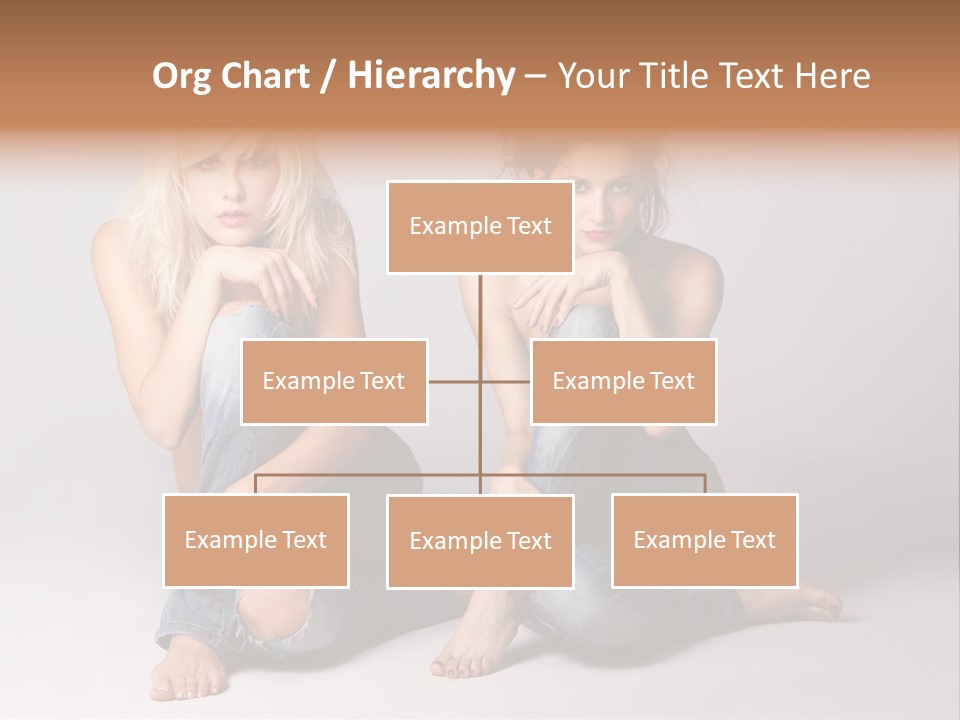 Chair Teamwork Happy PowerPoint Template