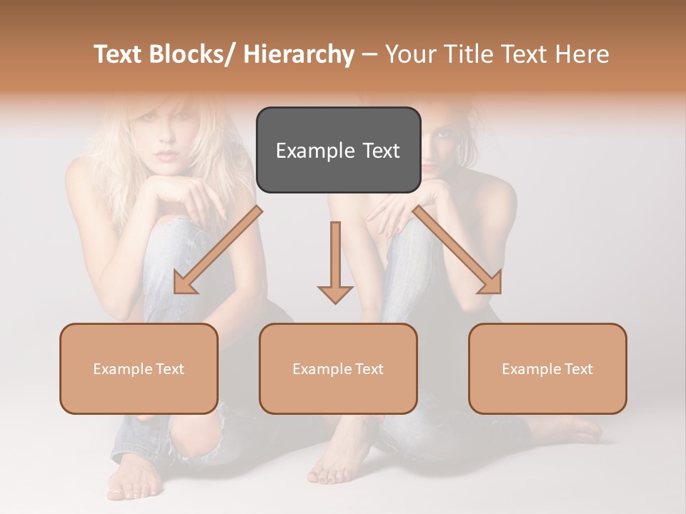 Chair Teamwork Happy PowerPoint Template