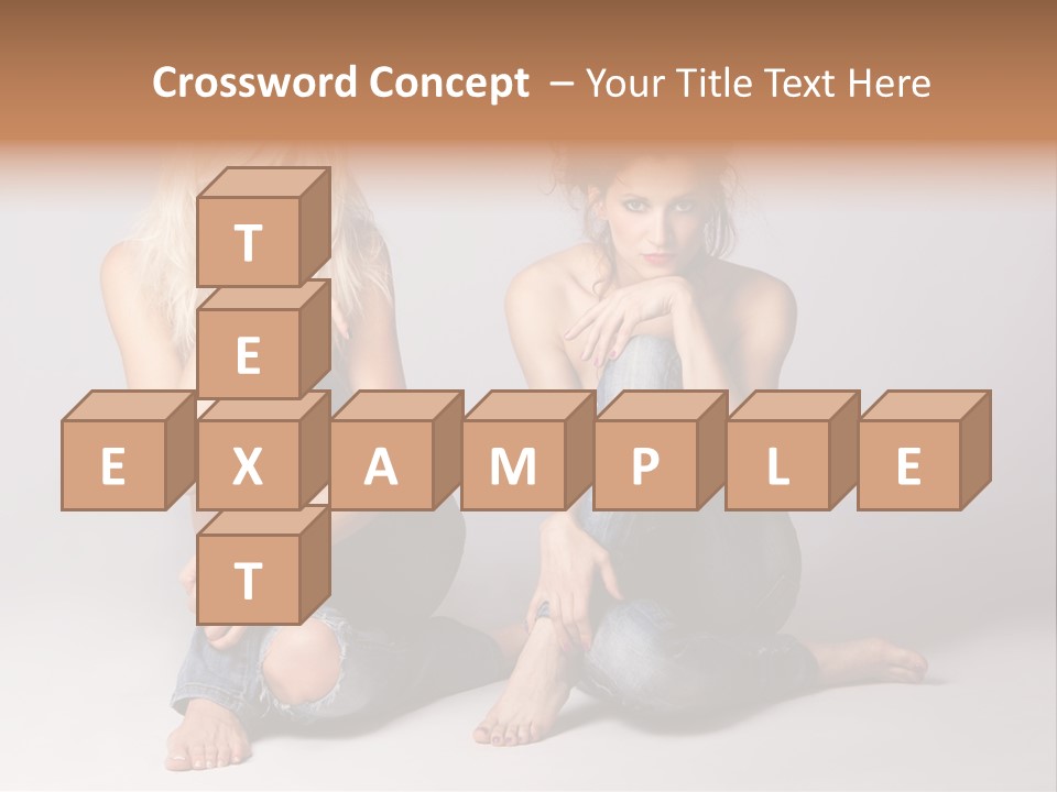 Chair Teamwork Happy PowerPoint Template