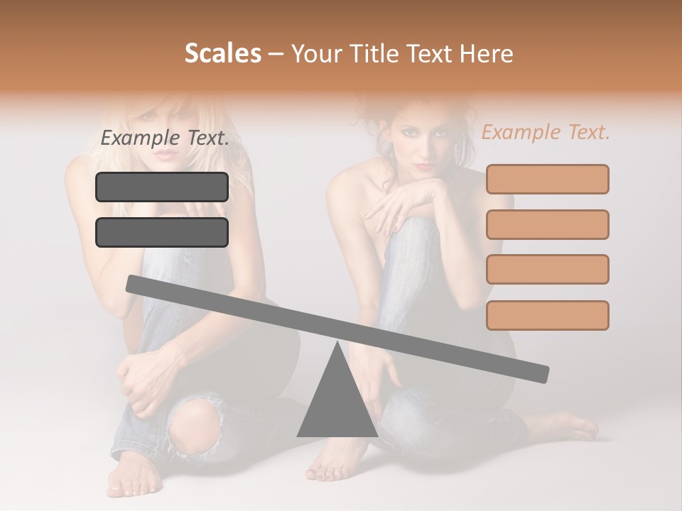 Chair Teamwork Happy PowerPoint Template