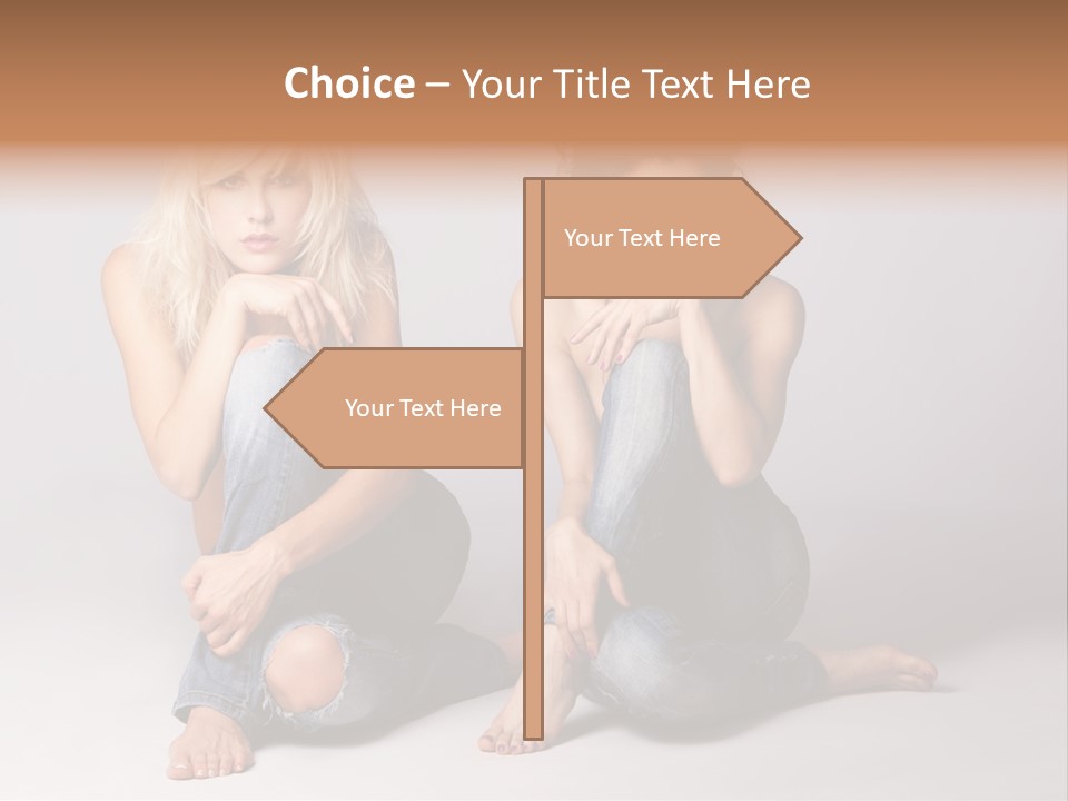 Chair Teamwork Happy PowerPoint Template