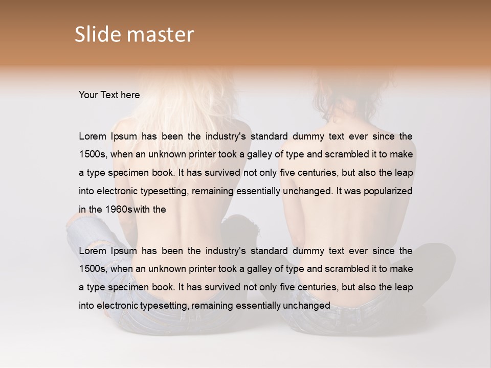 Profe Ional Group Character PowerPoint Template