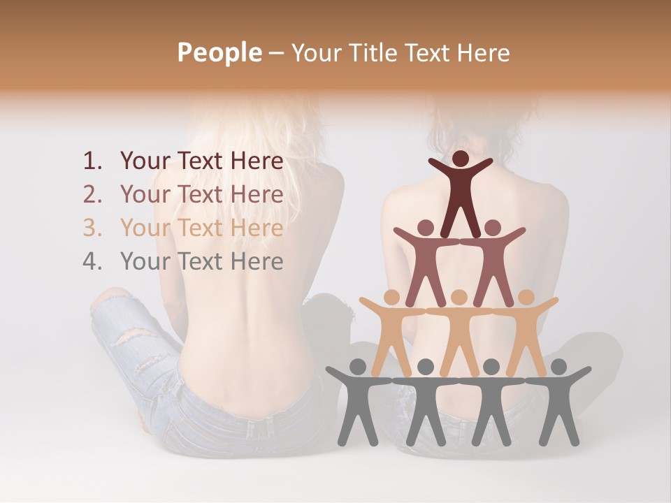Profe Ional Group Character PowerPoint Template