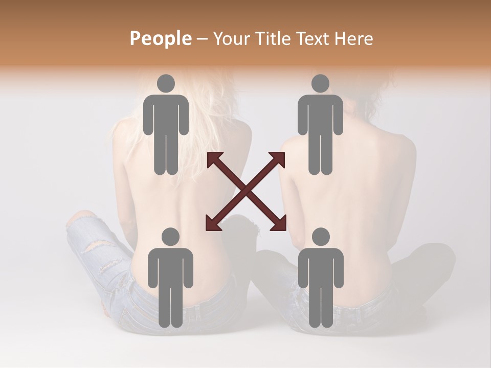 Profe Ional Group Character PowerPoint Template