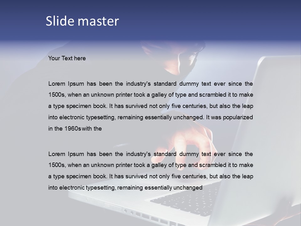 Red Competition White PowerPoint Template