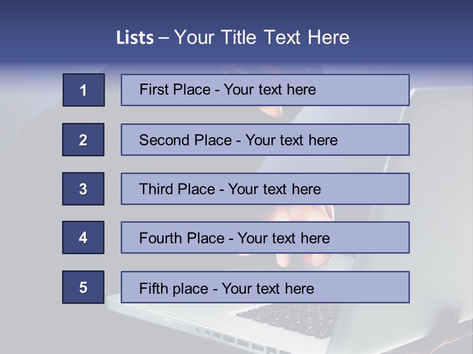 Red Competition White PowerPoint Template