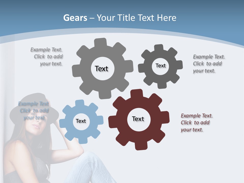 Team Teamwork Room PowerPoint Template