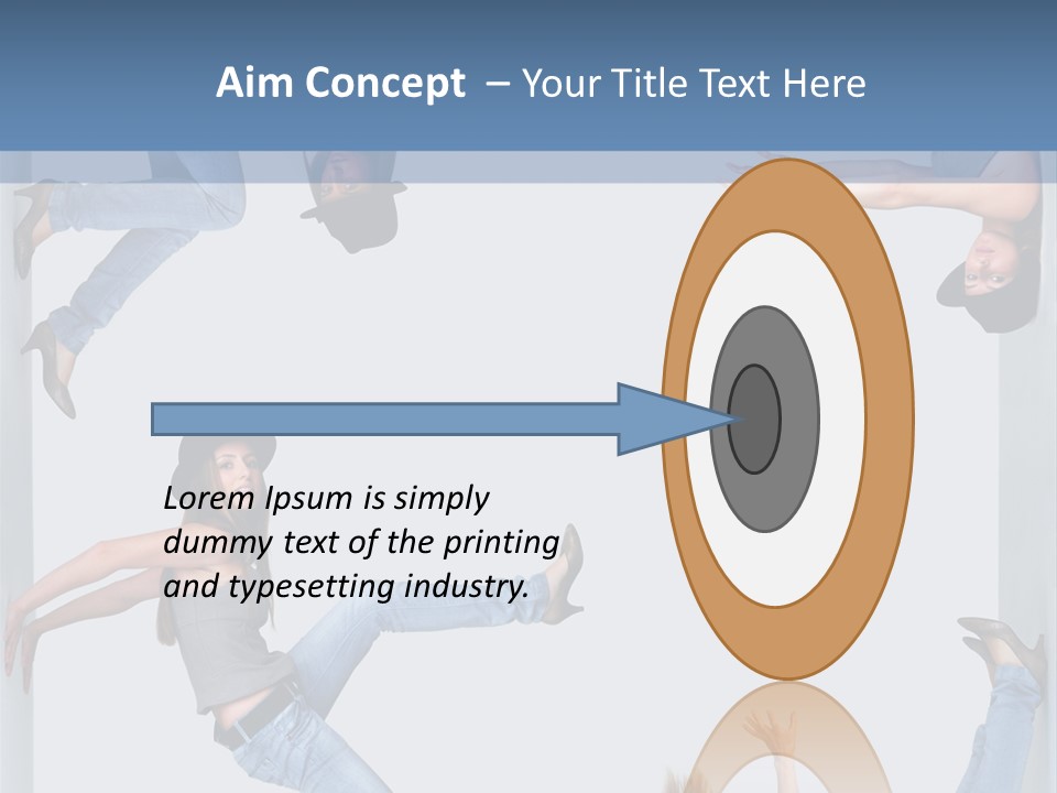 Itting Humor People PowerPoint Template