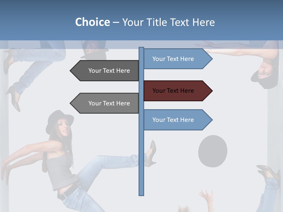 Itting Humor People PowerPoint Template