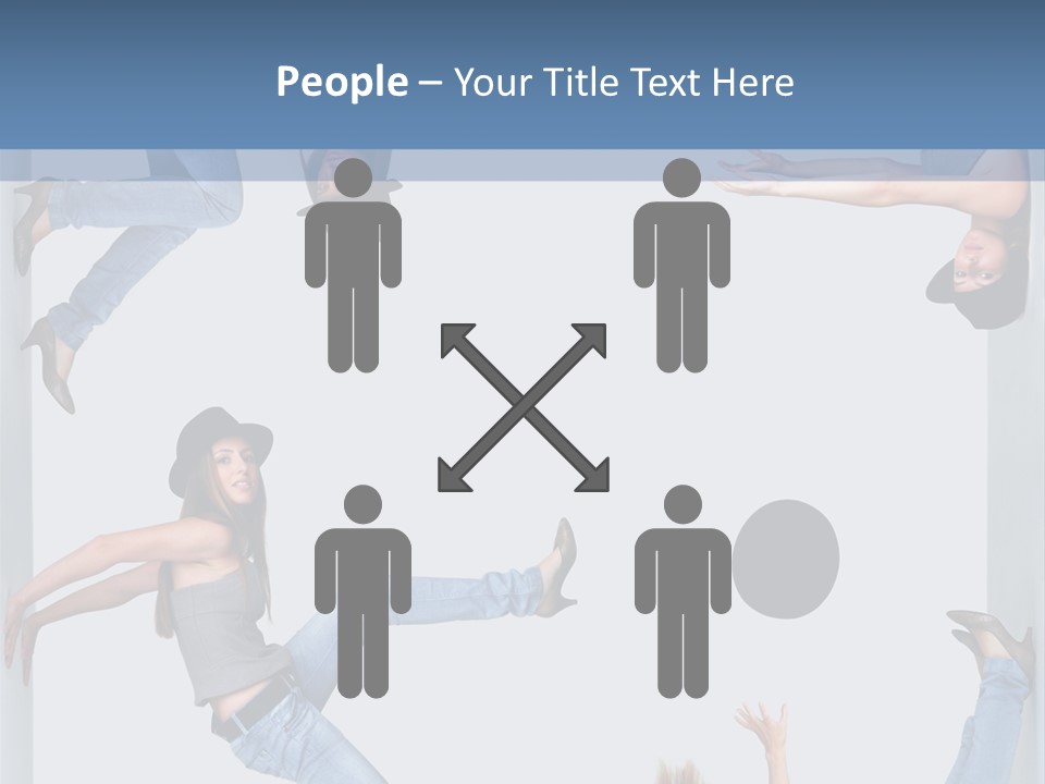 Itting Humor People PowerPoint Template