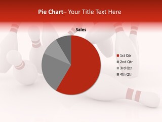 Red Competition White PowerPoint Template