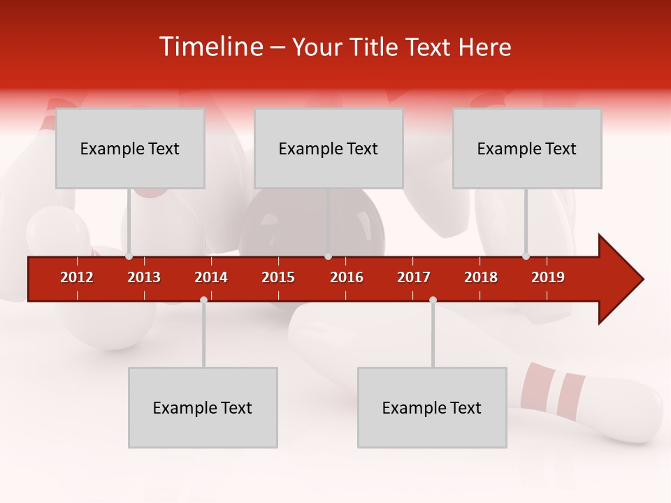 Red Competition White PowerPoint Template