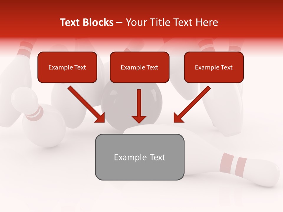 Red Competition White PowerPoint Template